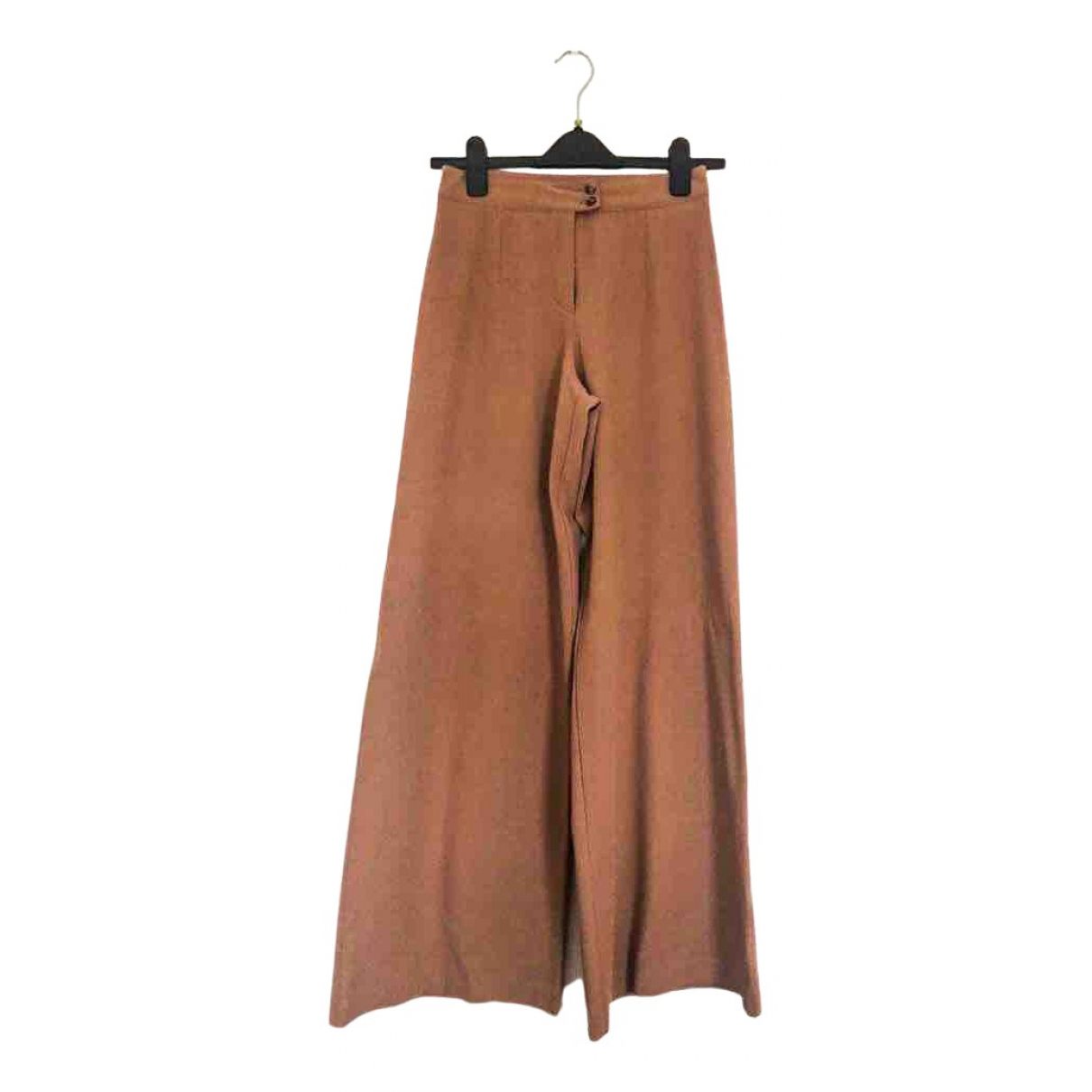 Trousers Topshop Boutique Camel size 8 
